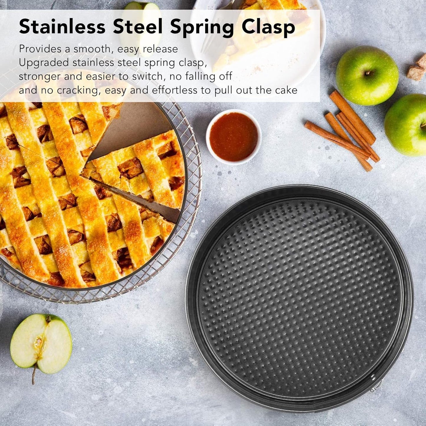 Juego De Moldes Para Pasteles Springform X3PC