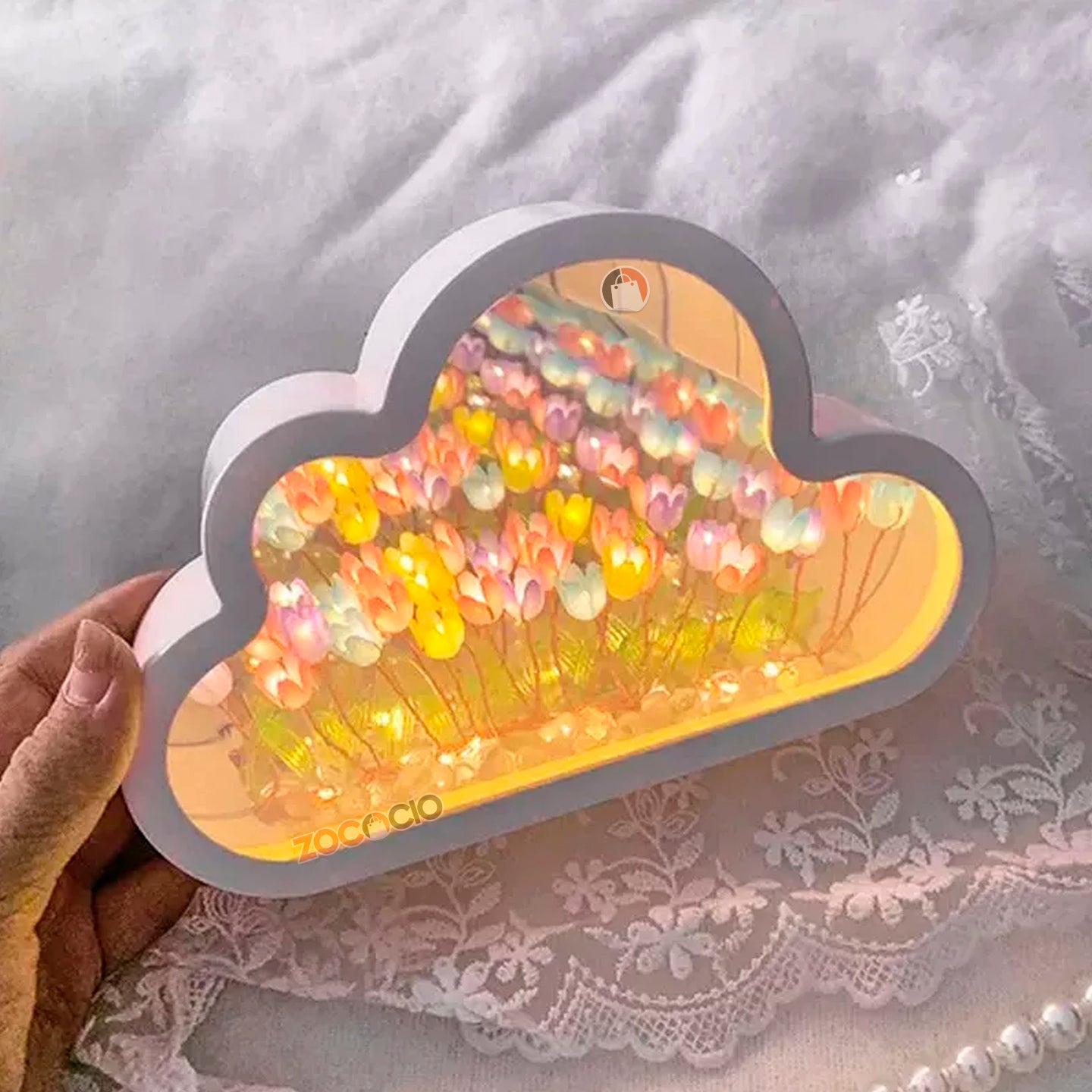Lampara Nube De Tulipanes
