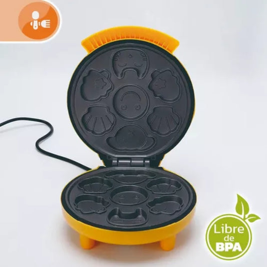 Mini Maquina Para Pancakes De Figuras Infantiles Waflera