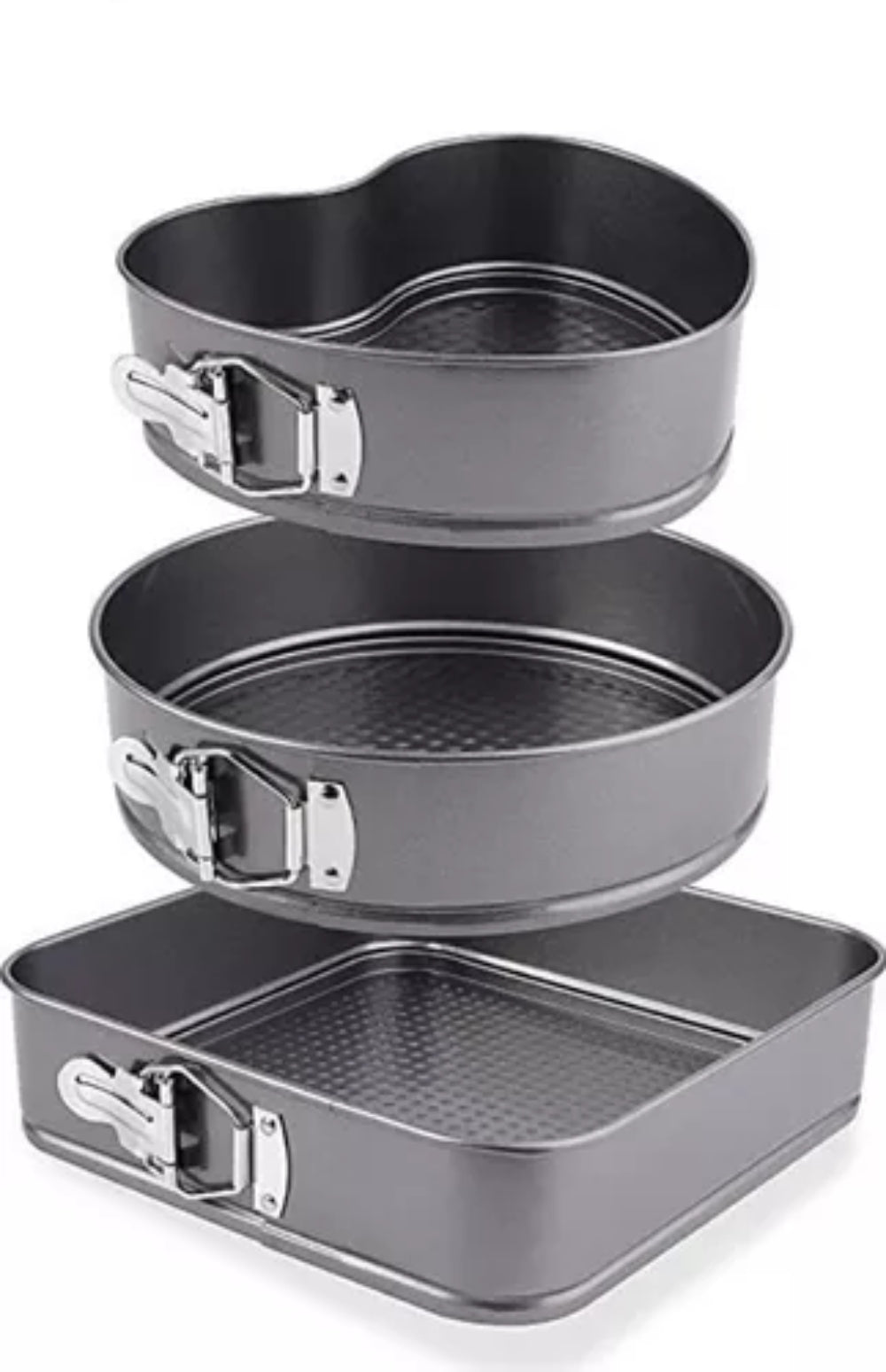 Juego De Moldes Figuras Desmontable Antiadherente X 3