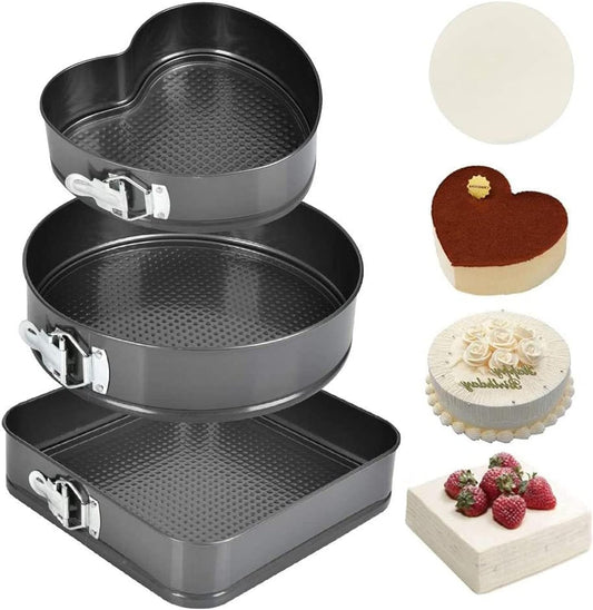 Juego De Moldes Para Pasteles Springform X3PC