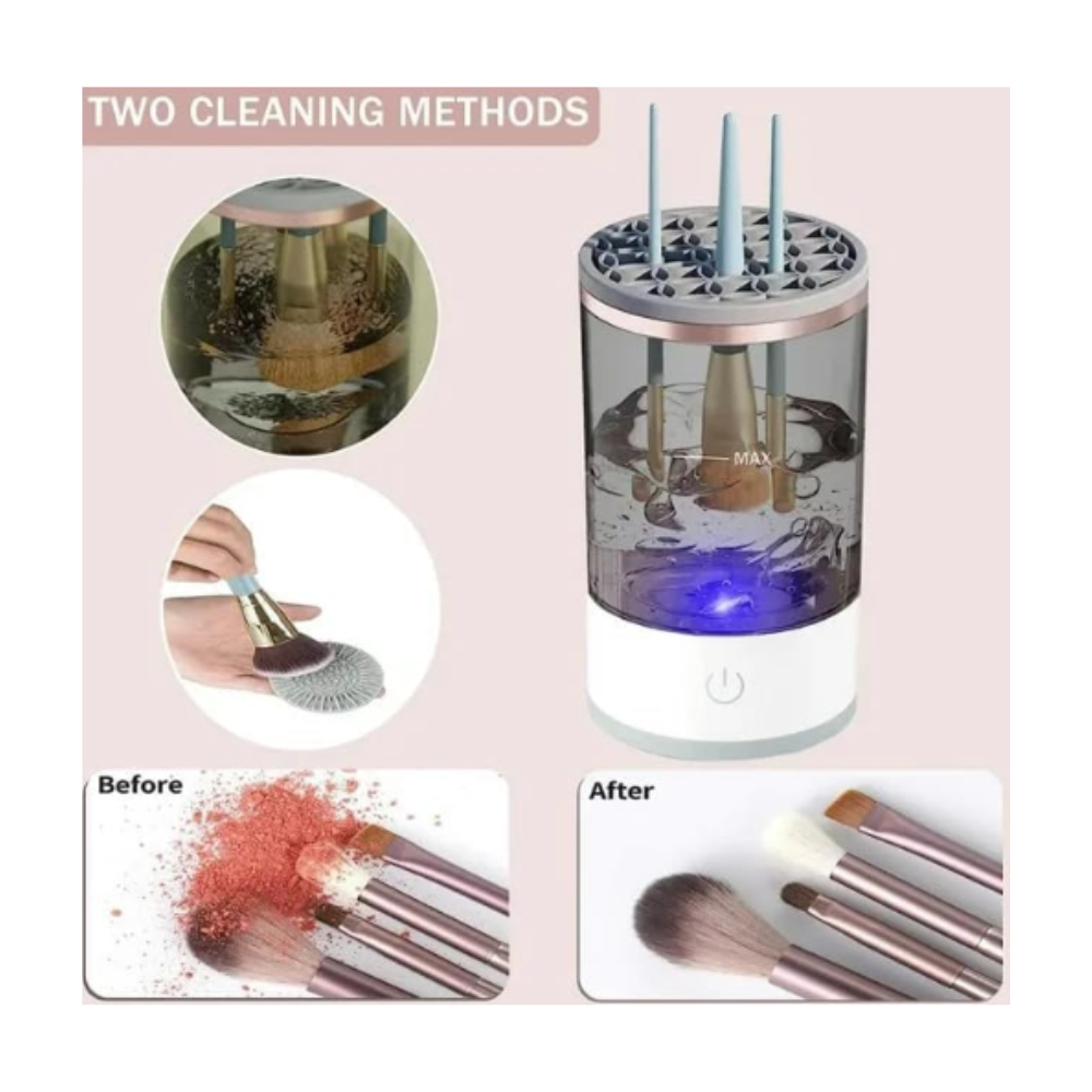 LIMPIADOR DE BROCHAS DE MAQUILLAJE ELECTRICO