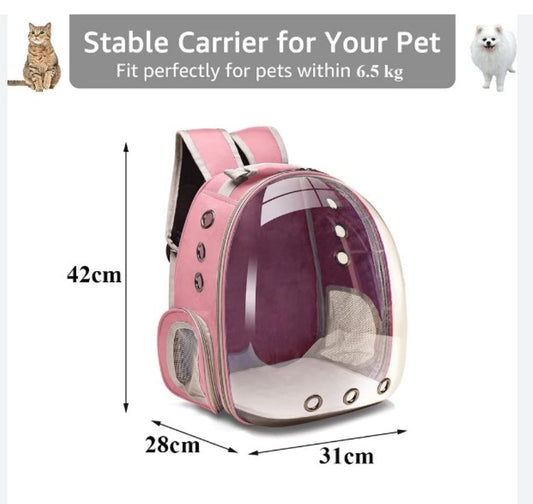 Maleta Para Mascotas Perro O Gato Tipo Nave