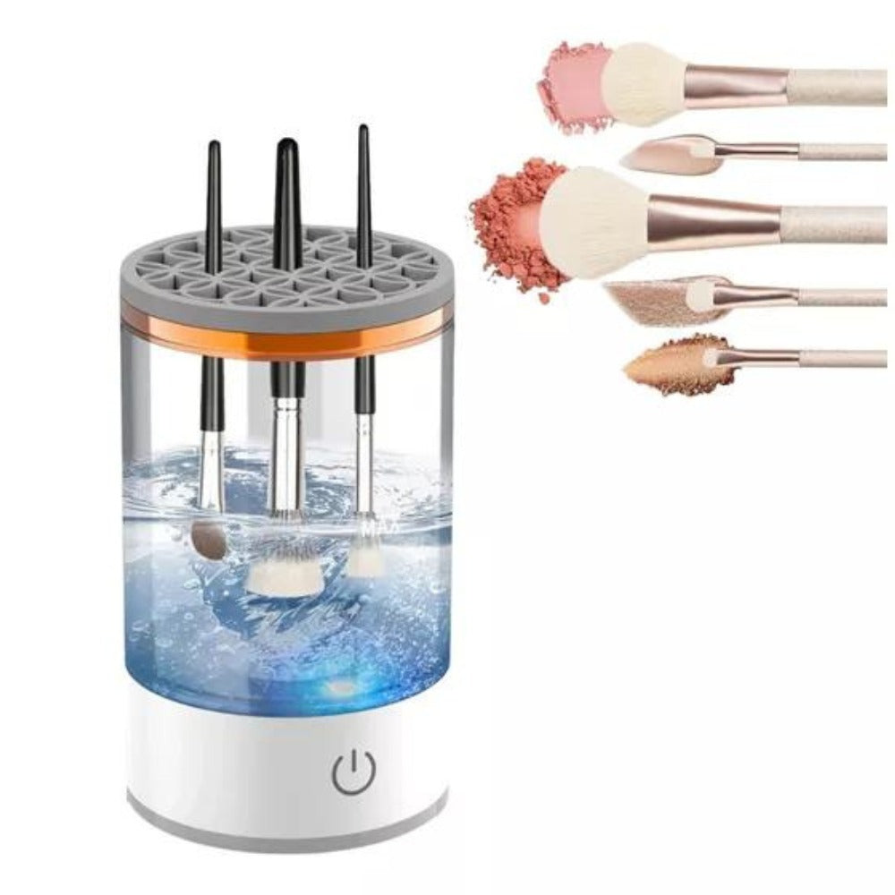 Maquina Lavadora De Brochas De Maquillaje Electrica