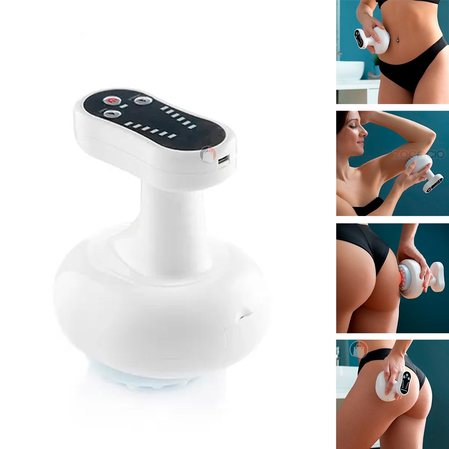 Masajeador Escultor Anticelulitis Vacioterapia Con Calor
