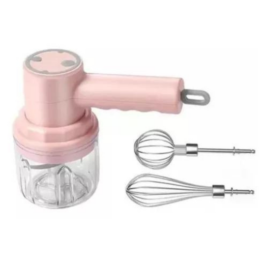 Mini Batidora Picador Eléctrico 2 En 1 Recargable Multifunci